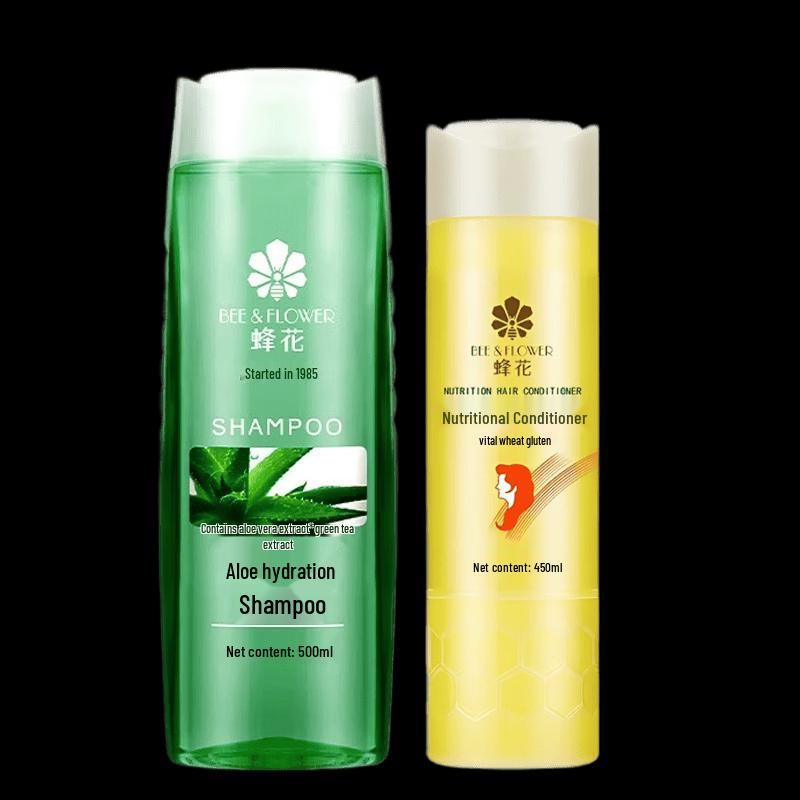 Fenghua Wheat Protein Conditioner & Aloe Shampoo Set