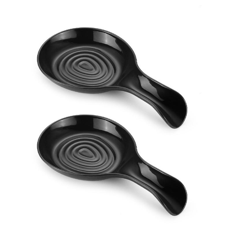 Skjeholder Stor Keramisk Skjeholder Varmebestandig Kokeskjeholder Kaffeskjeholder Tåler Oppvaskmaskin Keramisk Skjeholder