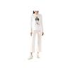 Polo Ralph Lauren SS24 Bear Pattern Crew Neck Long Sleeve Regular T-Shirt Women Tops White 211795418-001