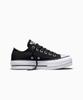 Chuck Taylor All Star Canvas Lift Schwarz 560250c Chuck Taylor All Star Lift Canvas Schwarz 560250c