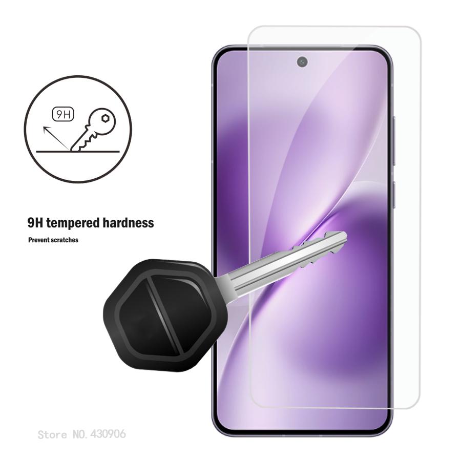 For vivo X200s Screen Protector Screen Coverage For vivo X200s Transparent Tempered Glass Film edge 9H 2.5D 3Piece/lot