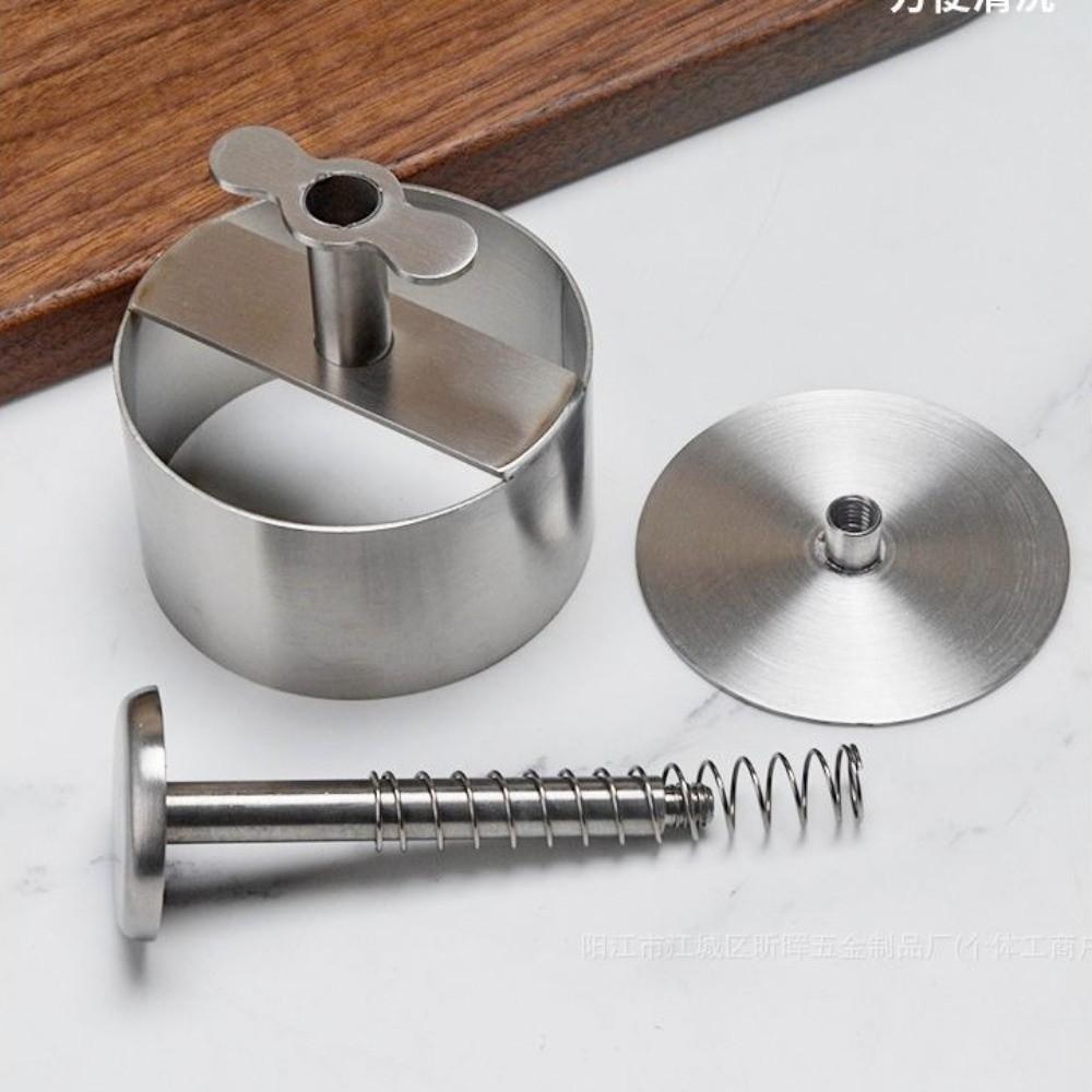 Edelstahl Burger Patty Maker 8/10/11/14cm Reisbällchenform Hamburgerpresse Form Fleischwerkzeug