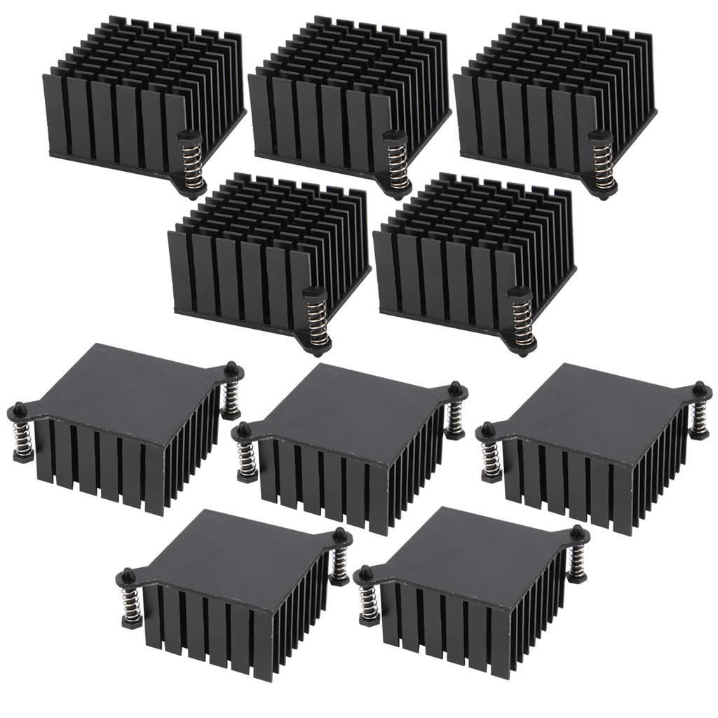 10 buc. Sistem de răcire din aluminiu cu radiator pentru plăci de bază compacte pentru radiator pentru computere