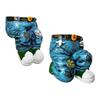 Jeans Shape Planter Denim Pants Resin Flower Pot Patio Decor Denim Clothes Pants Flowerpot Novelty Creative Lawn Flower Pot