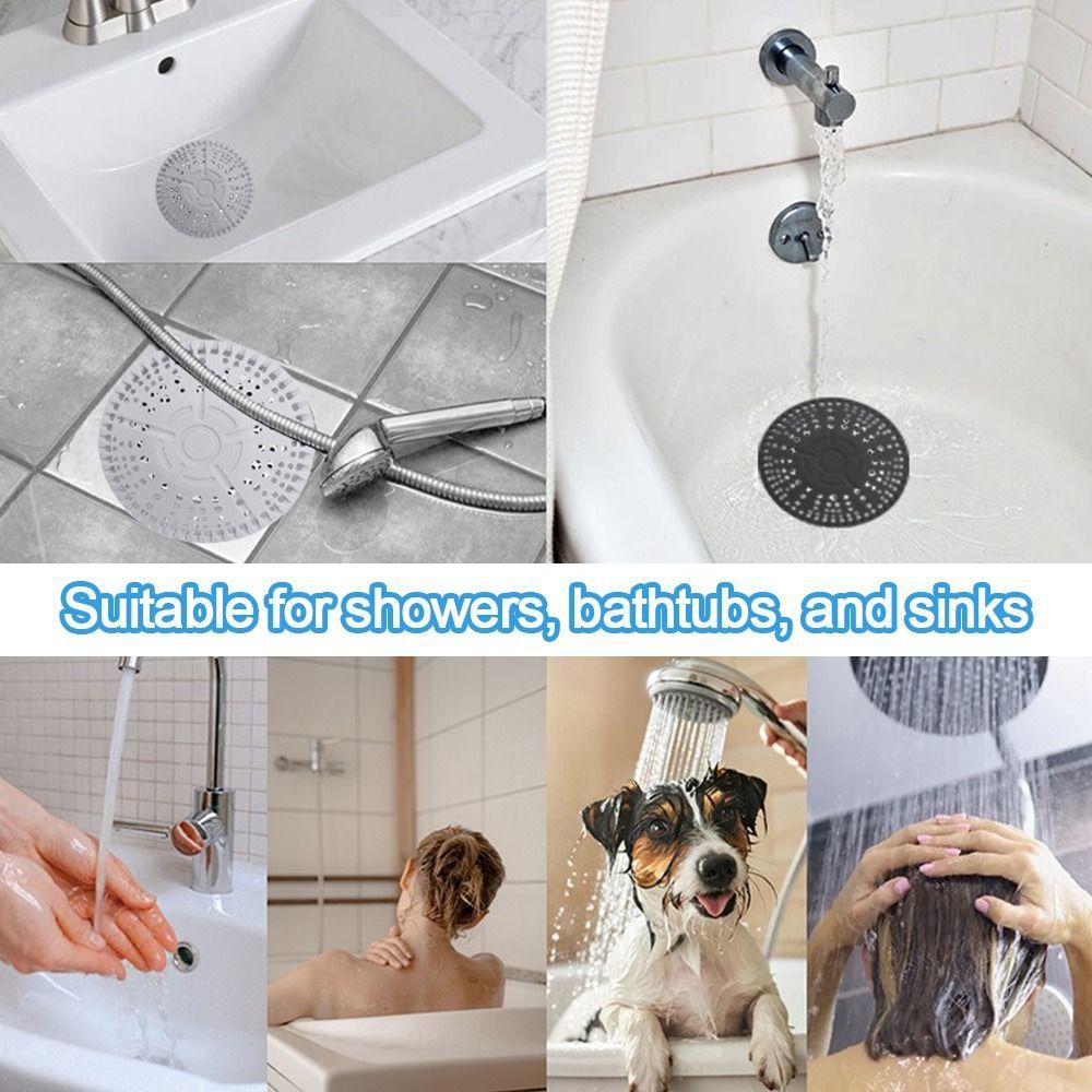 Hair Clean Up Sink Strainer Anti-blocking Sewer Outfall Drain Filter  Kitchen Bathroom Accessories
