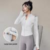 Women's Quick-Dry Slim-Fit UV-Protection Ice Silk Yoga Jacket, Summer 2025