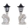 Engelfigur mit Solarlichtfunktion 5,3x5,1x14,2 Zoll Außendekoration für Geschenke