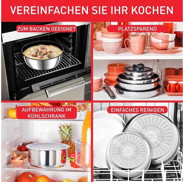 Tefal Ingenio Preference On Cookware Set, 13 Pieces (L9749432)