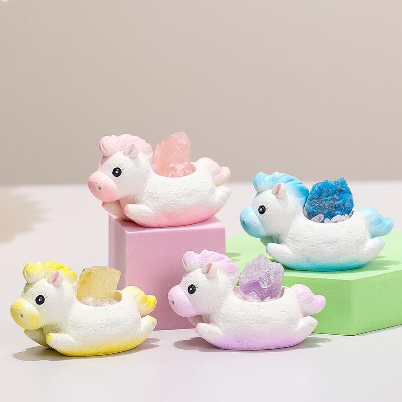 Roztomilý kočičí krystalový set figurek ze slepé krabičky
