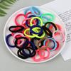 50Pcs Women Hair Ties Vibrant Color High Elasticity Hair Bands No Damage Strong Hold Ponytail Holder Versatile Hair Accessories