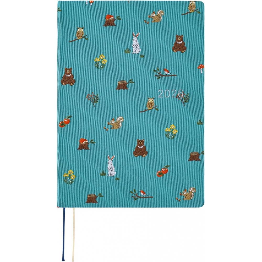 

Hobonichi 2026 Hon Английская версия A5 Тайский Главный в лесу