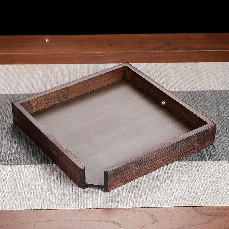 MultiLayer Bamboo Tea Box Drawer Storage for Tea Bags & Jewelry Decorative Desktop Organizer Home Storage Solution