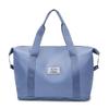 Large-capacity yoga bag, new trendy and fashionable solid color fitness bag, light and simple, pull rod luggage bag