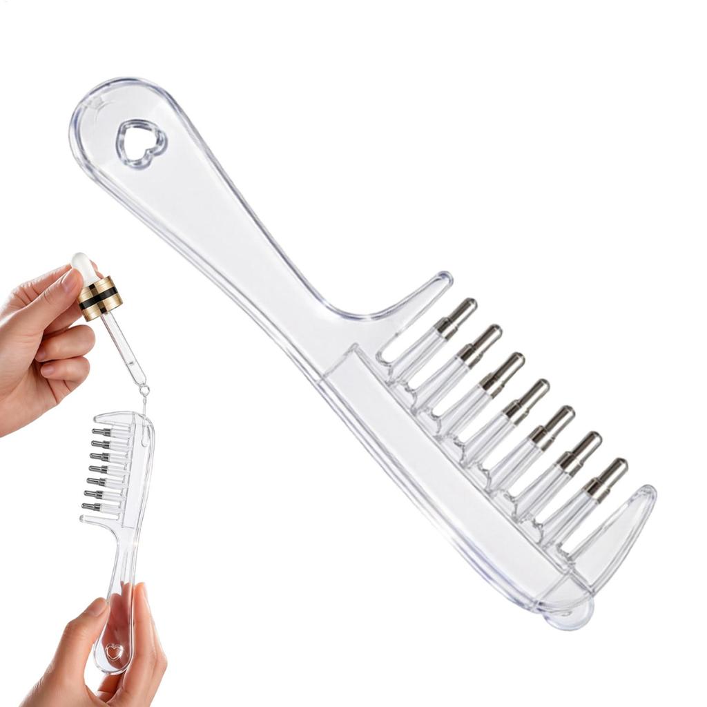 Scalp Oil Applicator Liquid Guide Comb Mini Portable Head Applicator Hair Care Comb Anti-Static Scalp Nourish Hair Comb