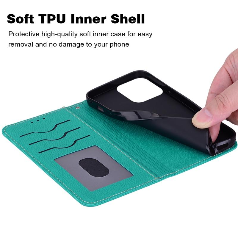 Leather Wallet Flip Case For Xiaomi 14 13 Ultra 14T 13T Pro 13 Lite Soft Back Cover With Card Holder