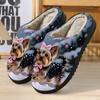 Casual Cotton Shoes - Cute Cartoon Home Slippers for Both Men and Women