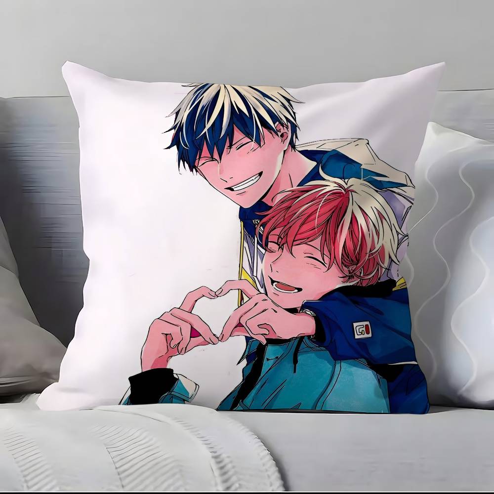 

Аниме G-G-Gifted F-Future Наволочка Мягкая Приятная к коже и Удобная со скрытой молнией 12x12Inch