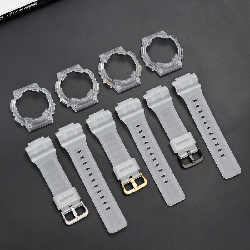 Reimveske for Casio G-Shock AQ-S810 Menn Kvinner Erstatning Matt Gummi Silikon Klokkereim Armbånd