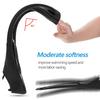 WHALE 1 Pair Adults Water Sports Snorkeling Diving Rubber Swimming Foot Fins Black (ML)