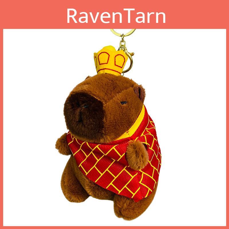 Plush Capybara Keychain Backpack Pendant Cute Cartoon Gift Wholesale