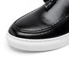 Fashion Leather casual shoes men loafers Luxury Design Slip on male dress shoes leisure style big size good Wear-resistant sole