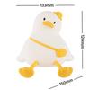 LED Night Light Cute Duck Silicone Touch Sensor Lamp Timer Nightlight Rechargeable Atmosphere Lights For Room Decor Kids Gift