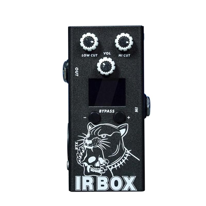 Guitar IR Box Effects Pedal with 9V 6.35mm Input/Output Interface Electric Guitar Effector Guitar Bass Effects Pedal 1