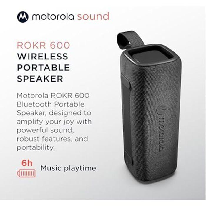 Haut-parleur Sans Fil Bluetooth - MOTOROLA - ROKR 600 - 30 W - IP67 - Fonction Broadcast
