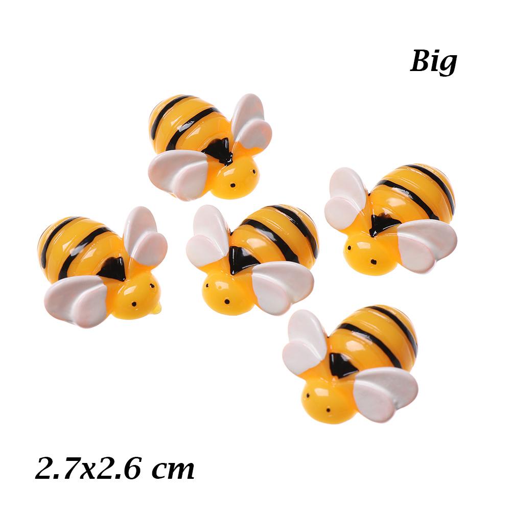 5 шт. искусственных пчел из смолы — фото 8