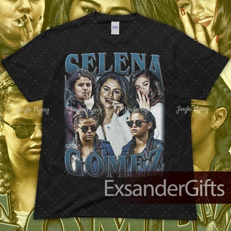 Limited Selena Gomez Vintage Unisex Heavy Cotton Tee T-Shirt