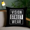 V-Vision S-Street W-WearS Pillow Case Office Sofa Dorm Chair Back Short Plush Double-sided Printing Home  Cushion Cover