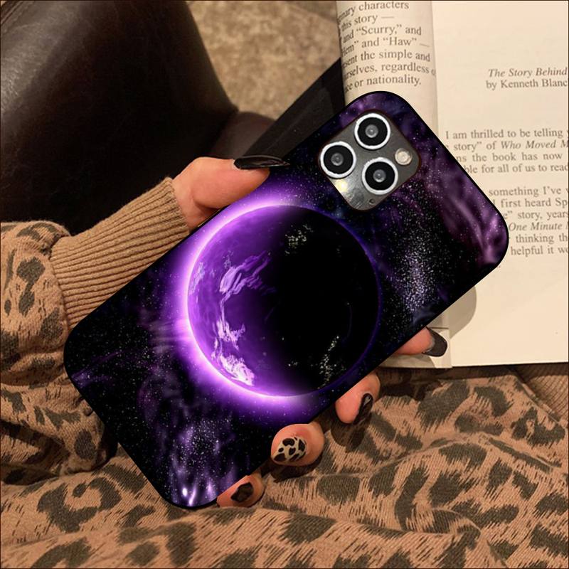 colorful space for galaxy universe  Phone Case for iPhone 11 12 13 mini pro XS MAX 8 7 6 6S Plus X 5S SE 2020 XR cover iphone SE 2020