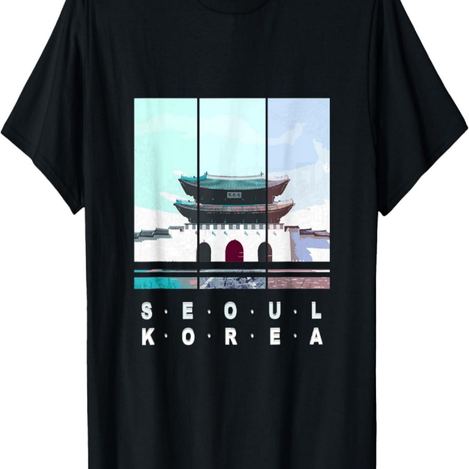 SEOUL, KOREA, Series of Design Seoul IV T-Shirt S чёрный