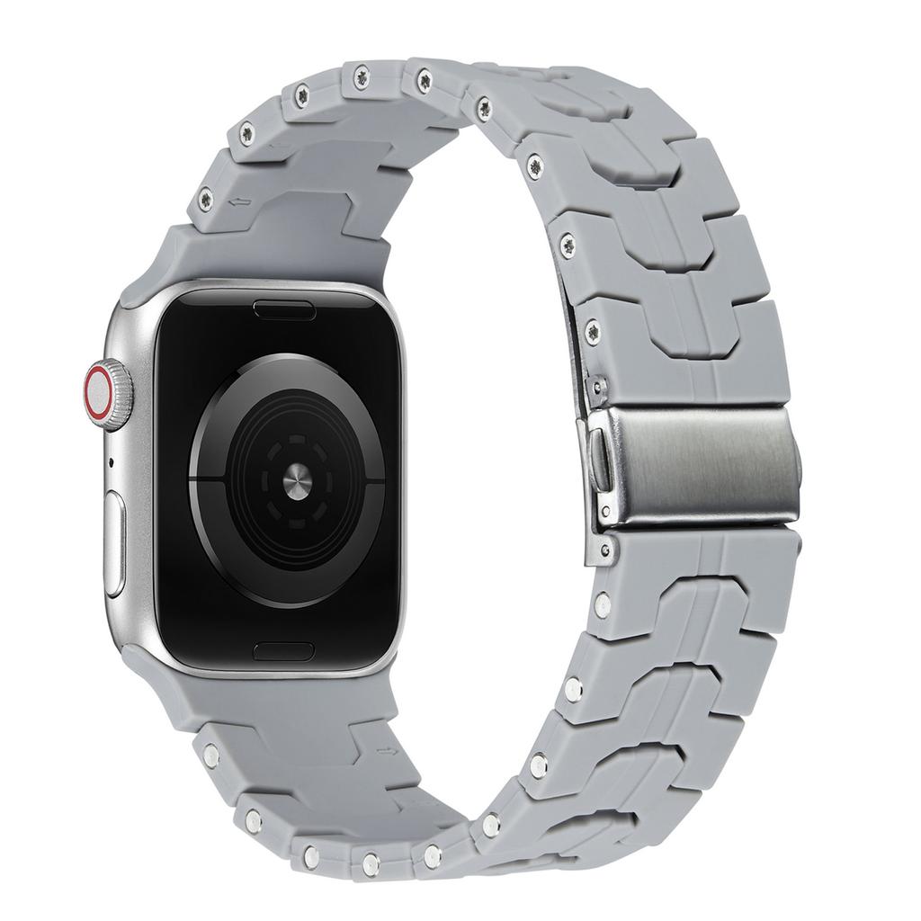 Do zegarka Apple Watch 10 46 mm/Ultra 2/Ultra 49 mm/9 8 7 45 mm/SE (2023) SE (2022) SE 6 5 4 44mm/3 2 1 42mm Silikonowy Pasek do Zegarka