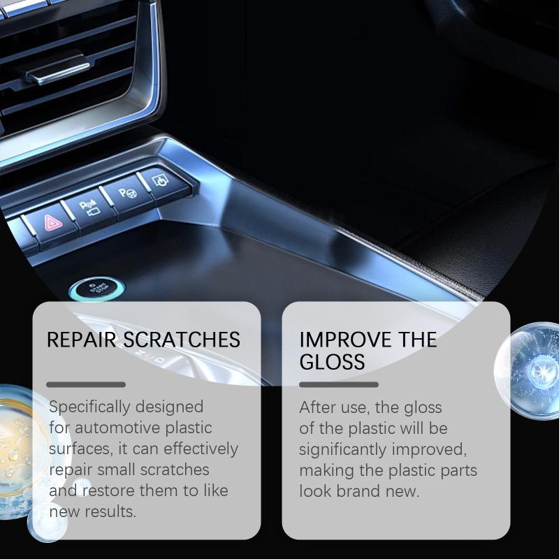 Universal Car Interior Cleaning and Maintenance Agent Automotive Nanoplastic Repair Agent Refurbishment and Repair Coating Tools