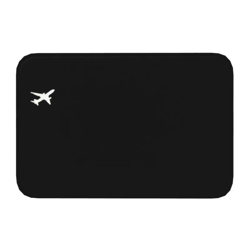 Paillasson De Pilote De Chasse Airbus Personnalisé, Antidérapant, Pour Avion D'aviation, Cuisine, Salle De Bains, Jardin, 40x60cm