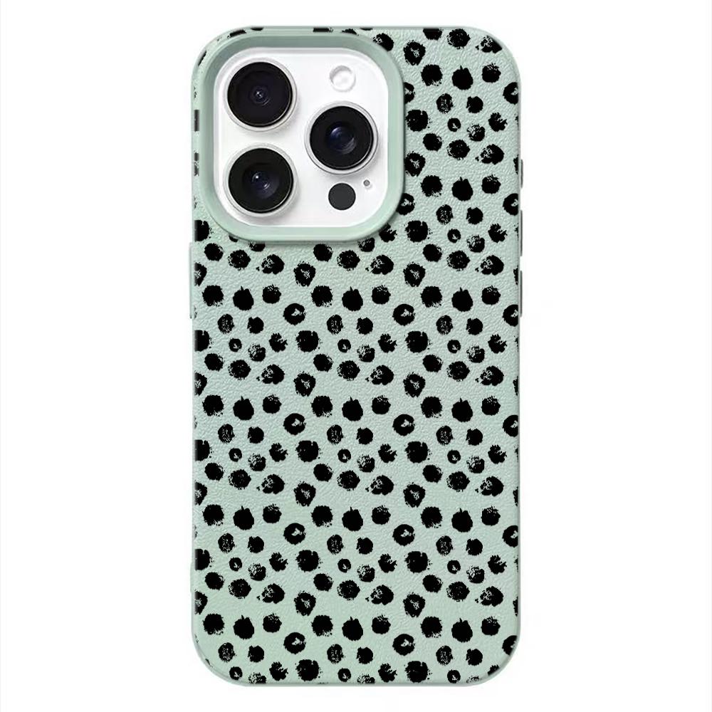 Dot Polka Lace Phone Case For Samsung A05S A06 07 15 16 34 35 53 54 55 S23 24 25 Ultra S24 FE A17 26 36 56 Protective Cover