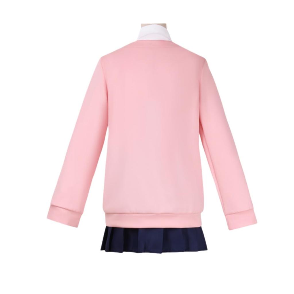 COSSA Dandandadan Cosplay Costume Set for Featuring Momo Ken and Aira Perfect for Halloween Size Adults, Ayase, Takakura, Shiratori, (Momo Ayase, XL)