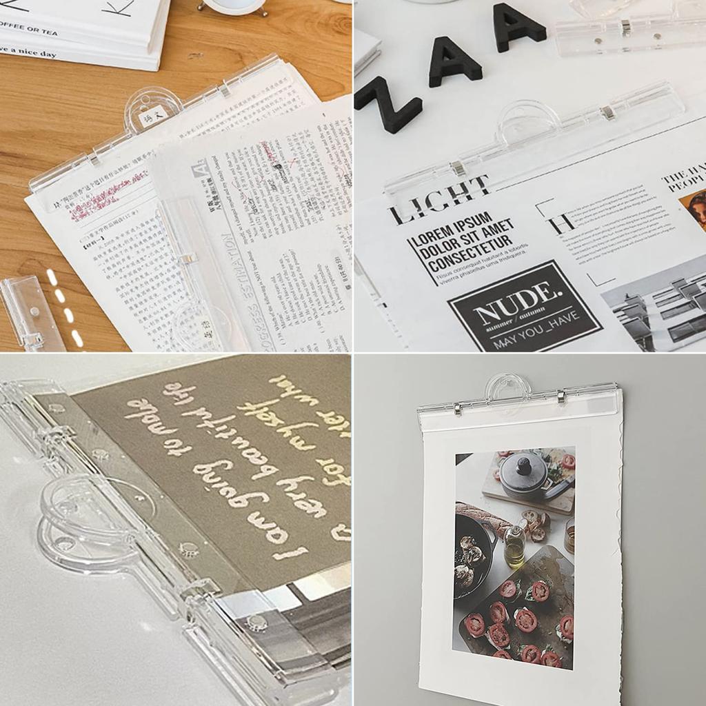 ZHEJIA Buch Magnetisches Auge Musik Büro Bequeme und Langlebige Klammern, Klammern, Klammern, 2-teiliges Set, Klammern, Schreibwaren, Zubehör,