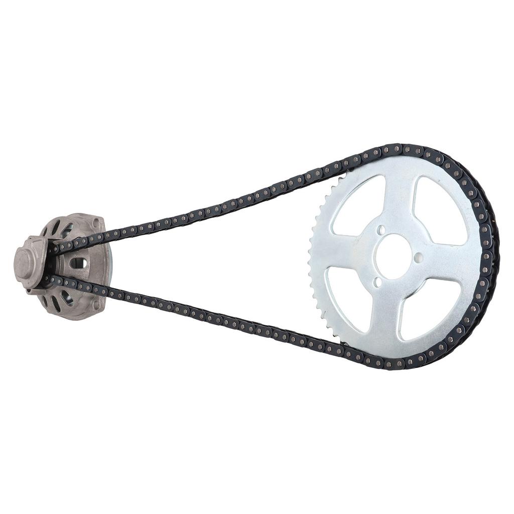6T Gear Box Clutch Drum Bell Housing T8F Chain 54 Teeth Sprocket Fit For 43cc 49cc PIT Quad Dirt