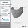 Summer Ice Silk Gradient Sunscreen Mask - UV Protection, Breathable Eye Cover for Men & Women
