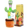 Emoin Cactus Dansator Cactus Mimus Jucărie Cactus Vorbitor pentru Crăciun Nou Pentru Engleză Reglabil Baterie Jucărie Decor de Crăciun,