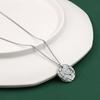 Xiaomi BFCLUB Silberfarbenes Halsband Damen Elegantes Rundes Halsband Mode Sterling Silber Schmuck Rundes Halsband