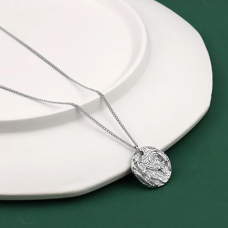 Xiaomi BFCLUB Silberfarbenes Halsband Damen Elegantes Rundes Halsband Mode Sterling Silber Schmuck Rundes Halsband