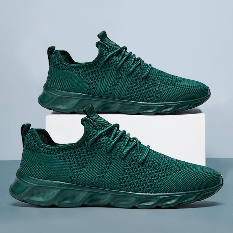 Fashion Fujeak Classic Comfort Sneakers for Men Plus Size Trendy Footwear Non-slip Running Shoes Ultralight Breathable Mesh Men's Shoes