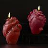 DIY Heart Candle Mold Silicone Embossed Soap Mold for Weddings Handmade Home Decor and Holiday Gift Crafting