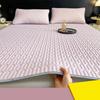Set Tappetino Rinfrescante in Lattice Estivo Nordico Spesso Pieghevole Materasso Topper per Condizionatore d'Aria con Cinturino Colore Solido Morbido Set Biancheria da Letto