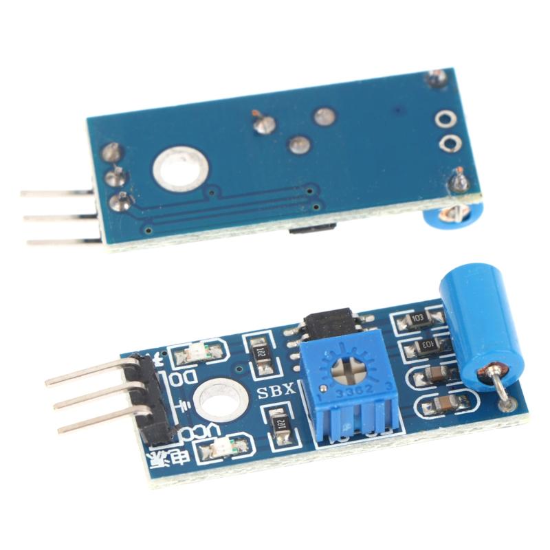 2/4/6Pcs Normally Closed Vibration Sensor Module Adjustable Sensitivity Vibration Switch Detection Board For Diy Projects