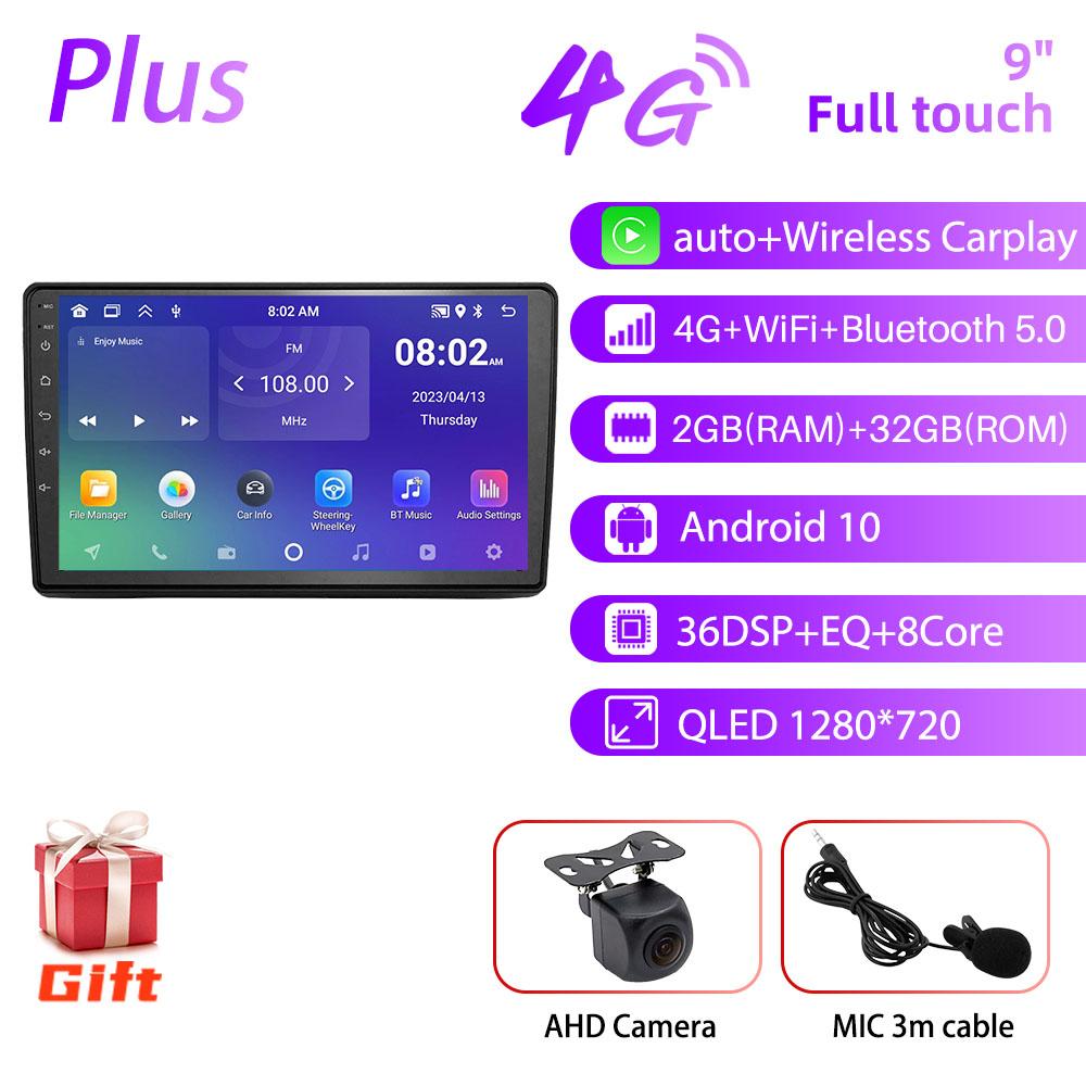 2 Din Android Car Radio For For NISSAN NAVARA 2006-2012 Pathfinder(R51)2004-2012 CarPlay Stereo GPS Navigation Multimedia Player