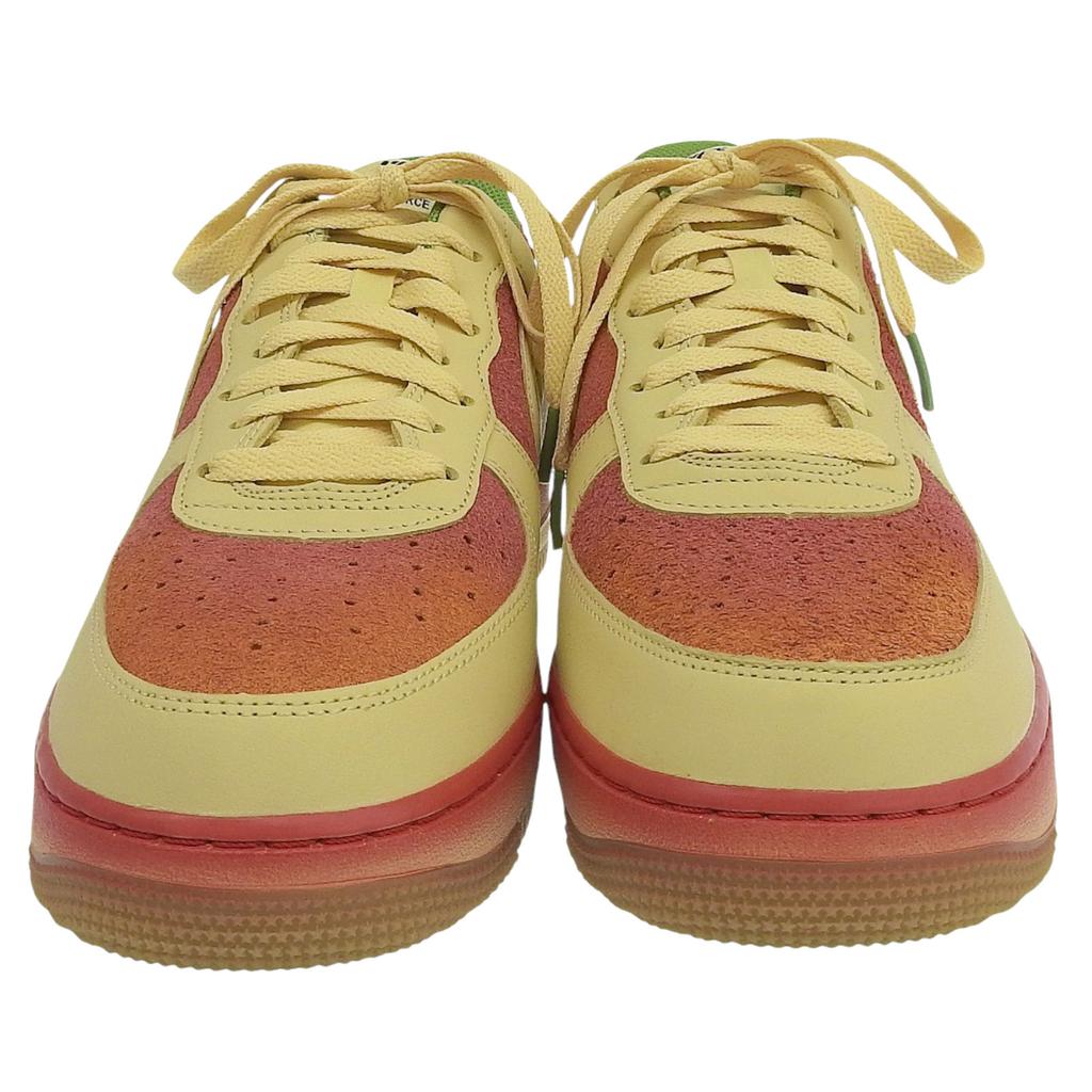 Nienaganne sneakersy NIKE z niską cholewką AIR FORCE1 Skórzane zamszowe męskie 10.5 DZ4493-700 Używane